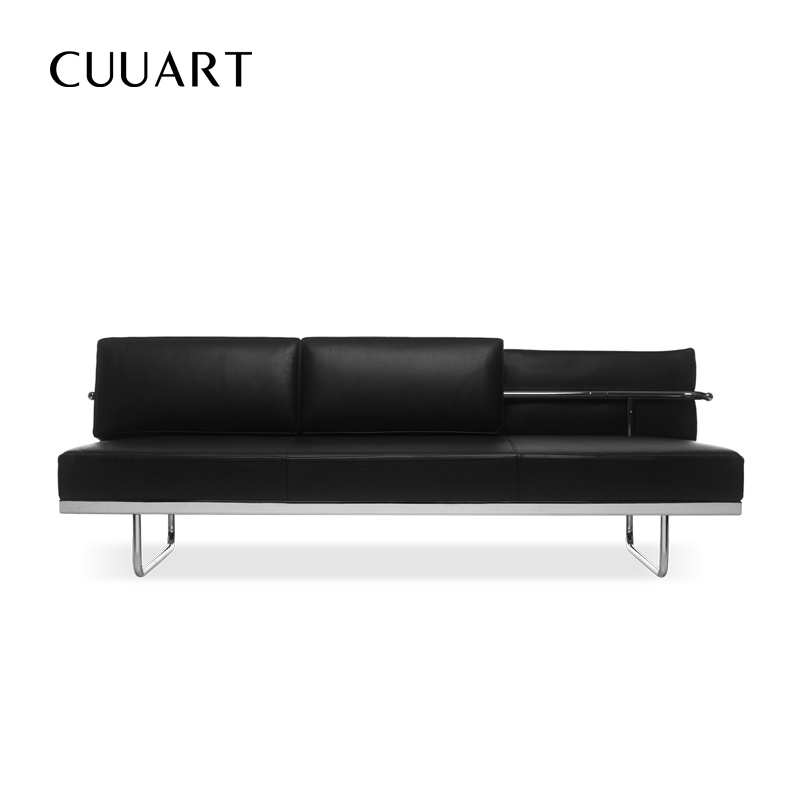 Minimal leather sofa leather LC5 canape Sofa  410